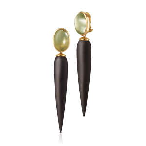 magische mondsteine - roségold - ebenholz