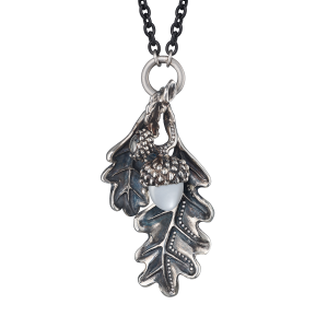 mondstein - brillanten - silber