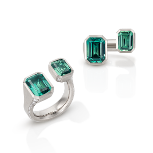 turmalin - brillanten - weissgold